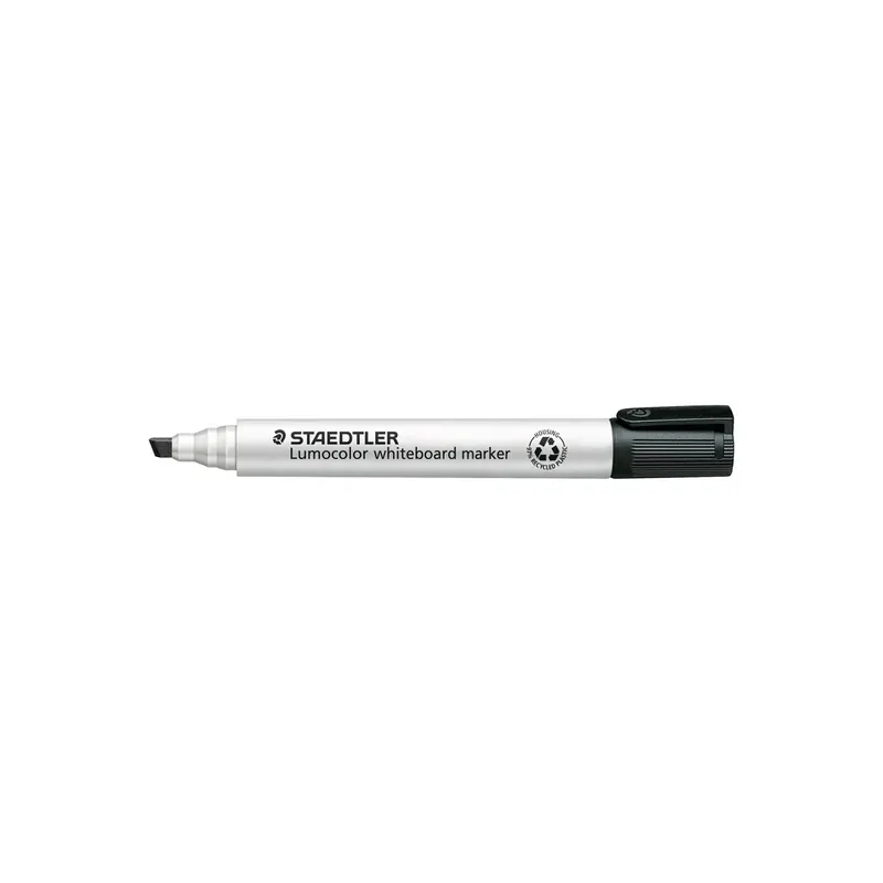 Whiteboardmarker Staedtler Lumocolor 351B - schwarz 2-5 mm Keilspitze non-permanent nachfüllbar