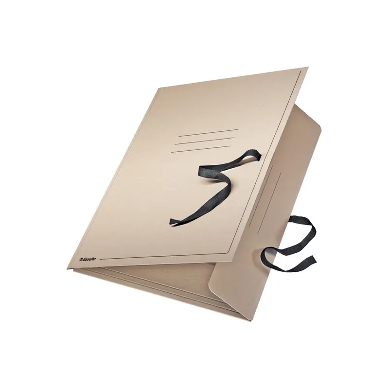 Zeichnungsmappe Esselte 623408 - A1 grau mit Band Karton 540 g/m²