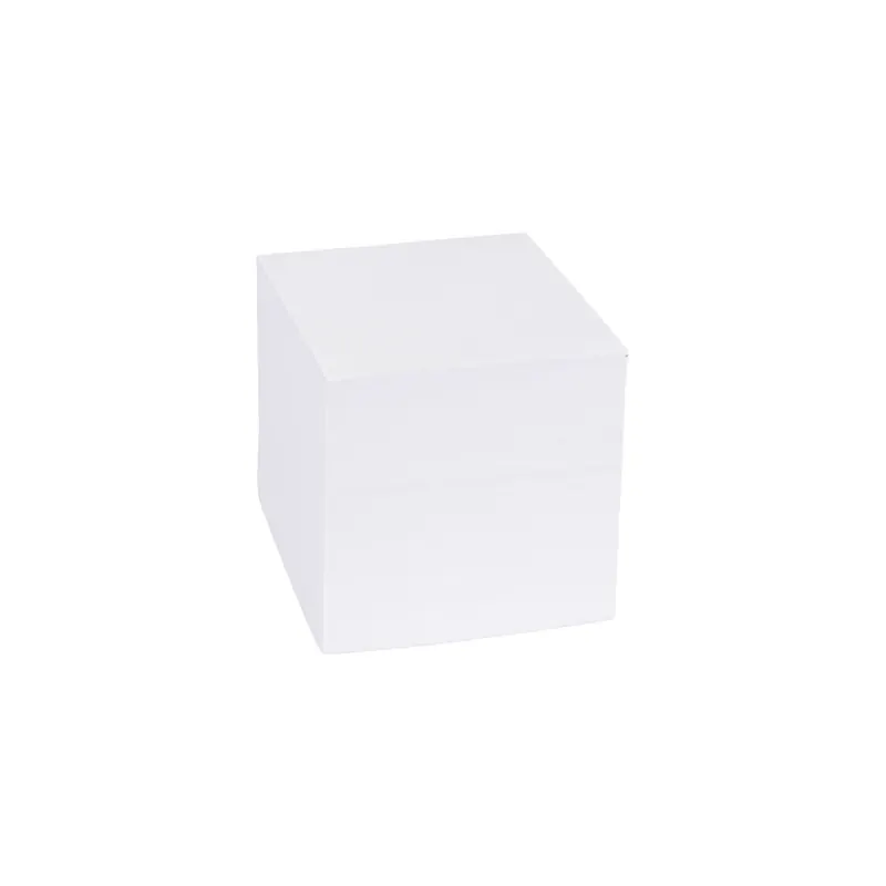 Zettelbox Ersatzeinlagen König & Ebhardt 01010 - 9 x 9 x 9 cm weiß Pckg/700