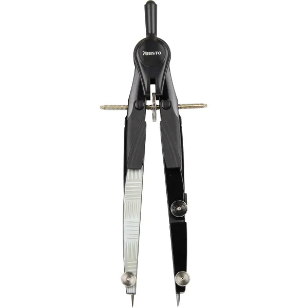 Zirkel Aristo TopLine AR55715 - Ø 370 mm Länge 170 mm silber/schwarz einzeln