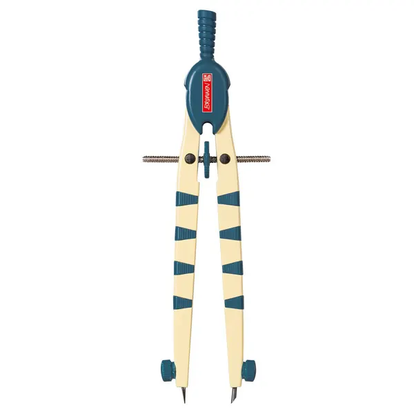 Zirkel Brunnen Boss 49663 - Ø 370 mm Länge 170 mm gelb/blau einzeln