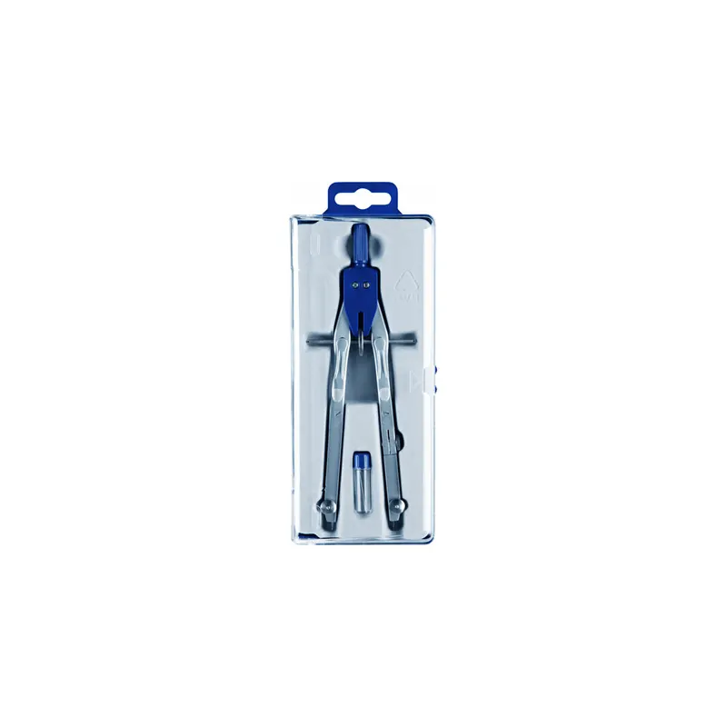 Zirkel myHome & Office Hausmarke 011203-1353 - Ø 380 mm Länge 170 mm silber mit Ersatzminenbox