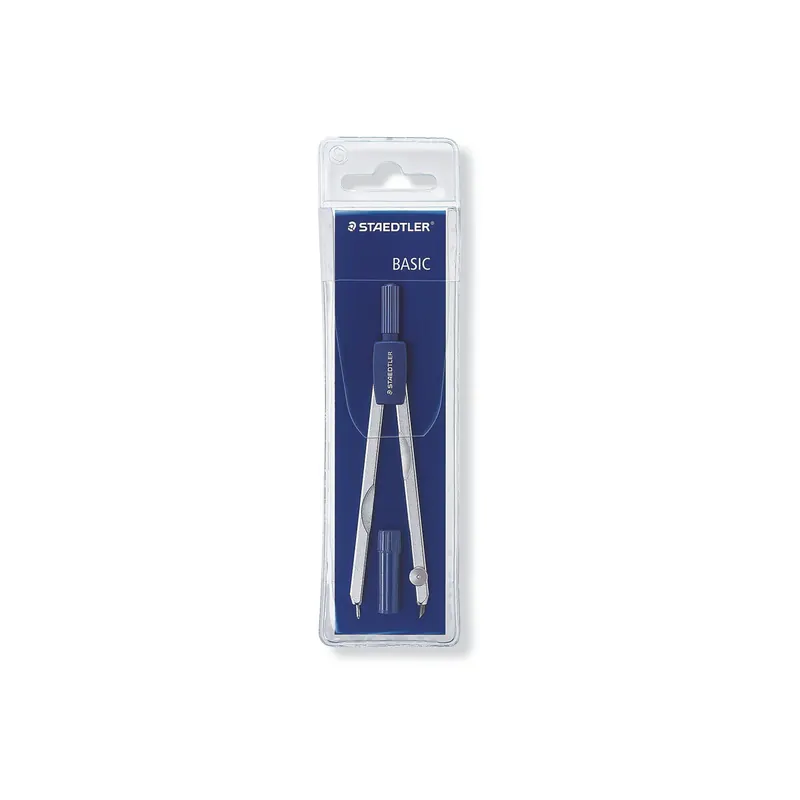 Zirkel Staedtler Mars basic 559WP00 - Ø 340 mm Länge 128 mm silber/blau einzeln